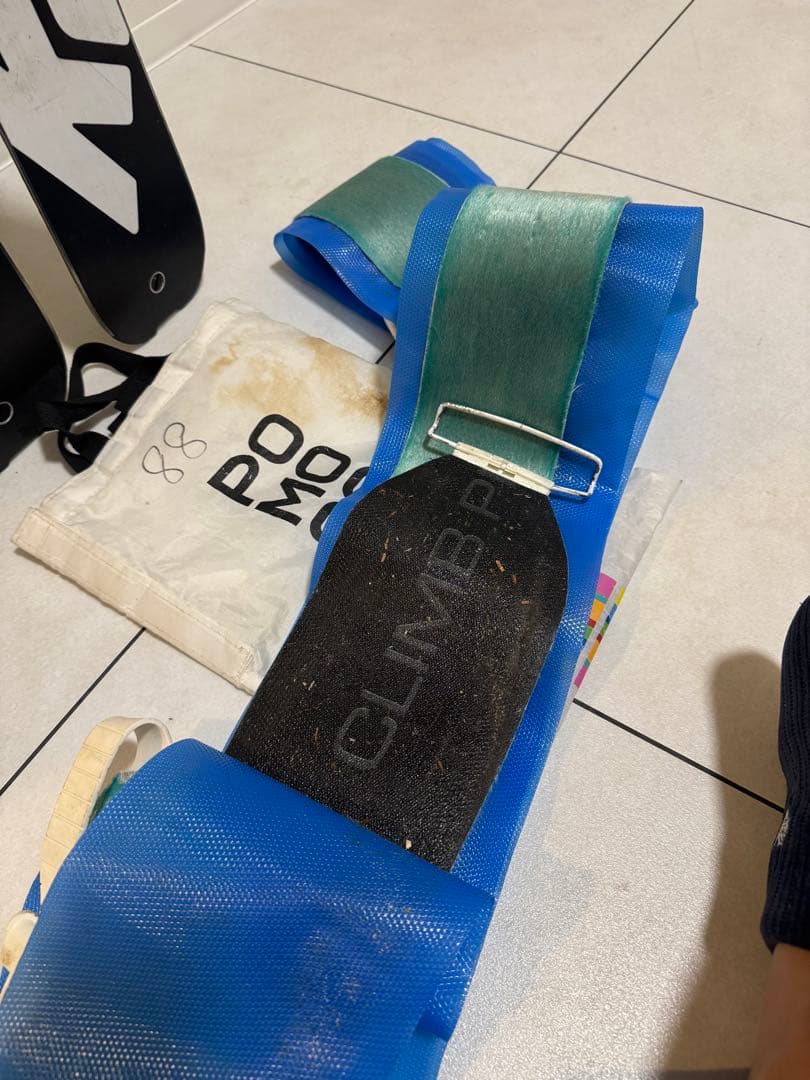 バックカントリースキー板、ビンディング、シール、スキーアイゼンセット