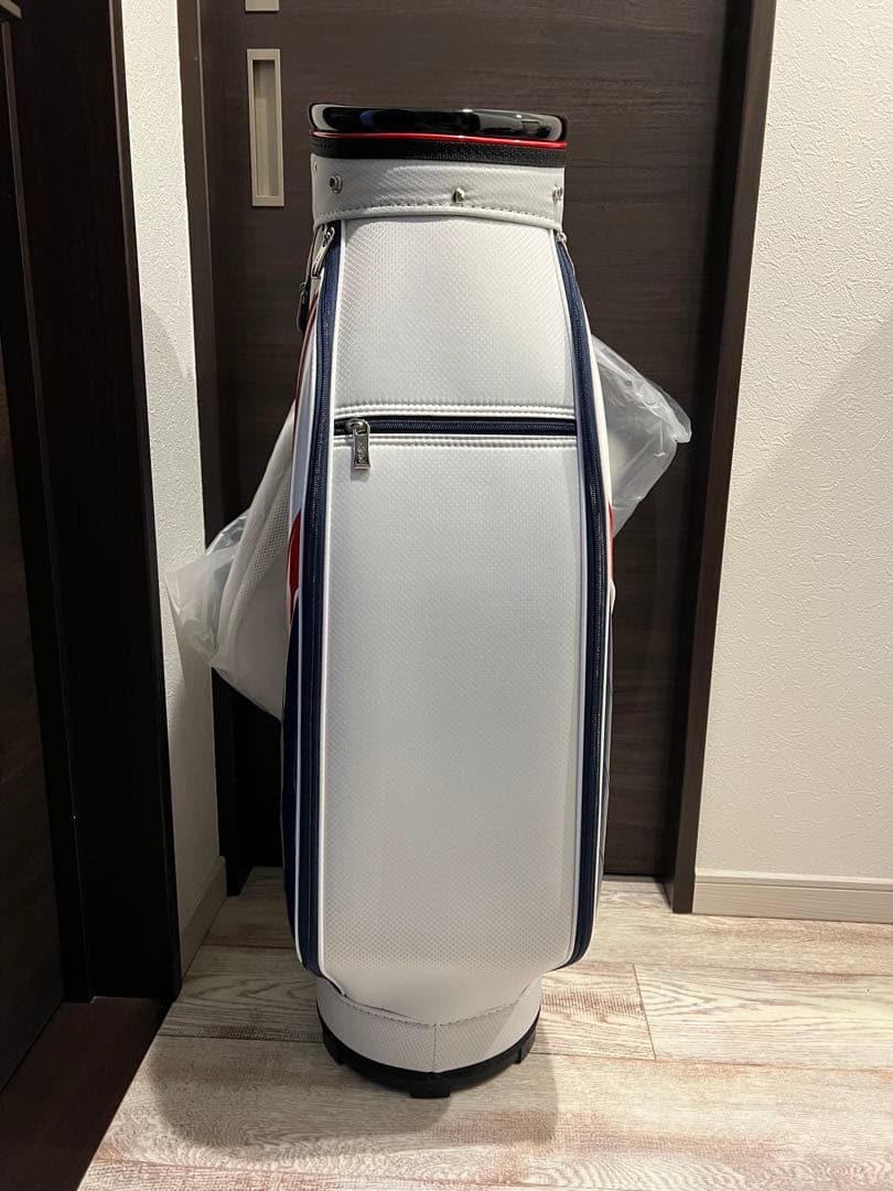 HONMA ゴルフキャディバッグ 新品・未使用 ホワイト ネイビー レッド