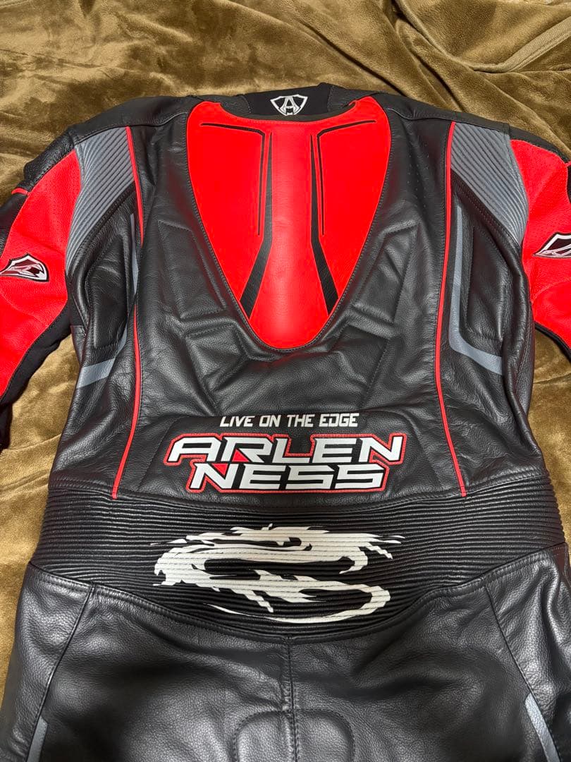 ARLEN NESS革ツナギ アレンネス レーシングスーツ54 パンチングレザー