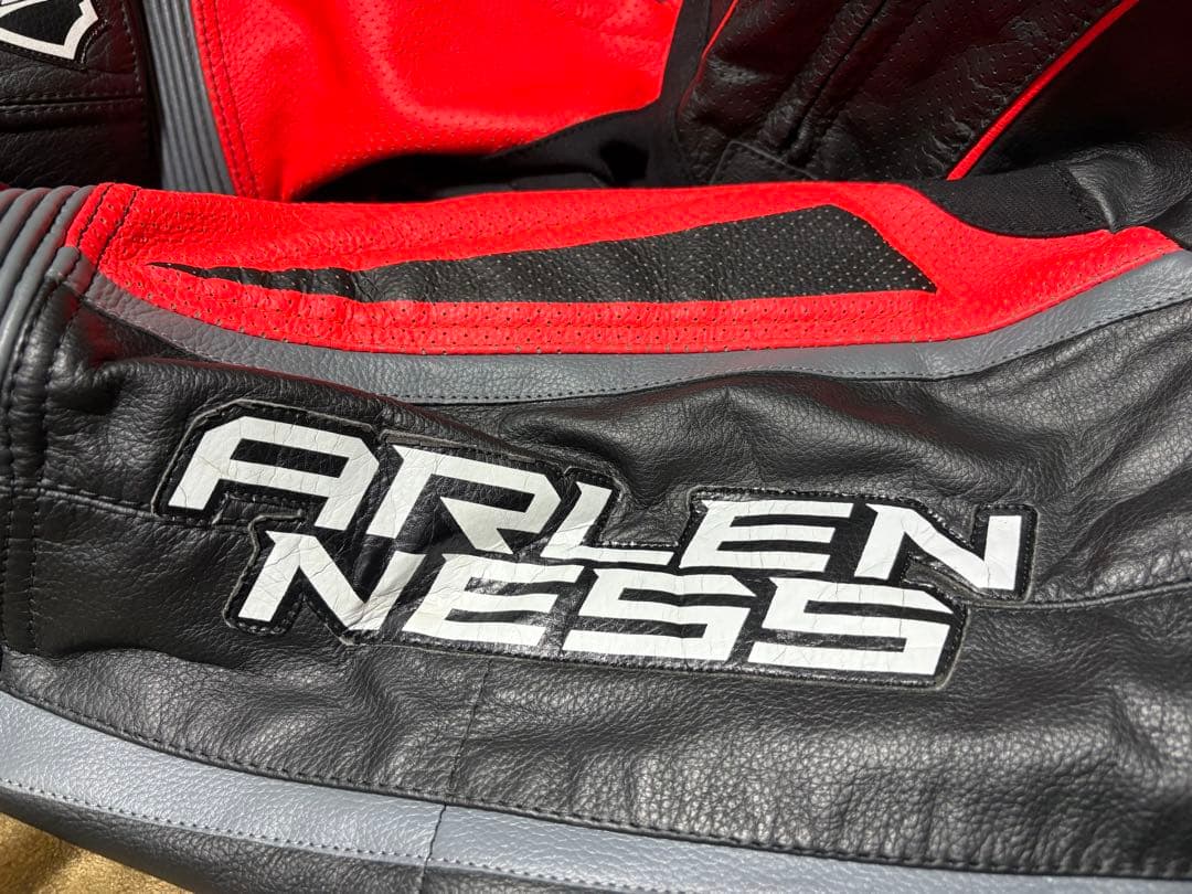 ARLEN NESS革ツナギ アレンネス レーシングスーツ54 パンチングレザー