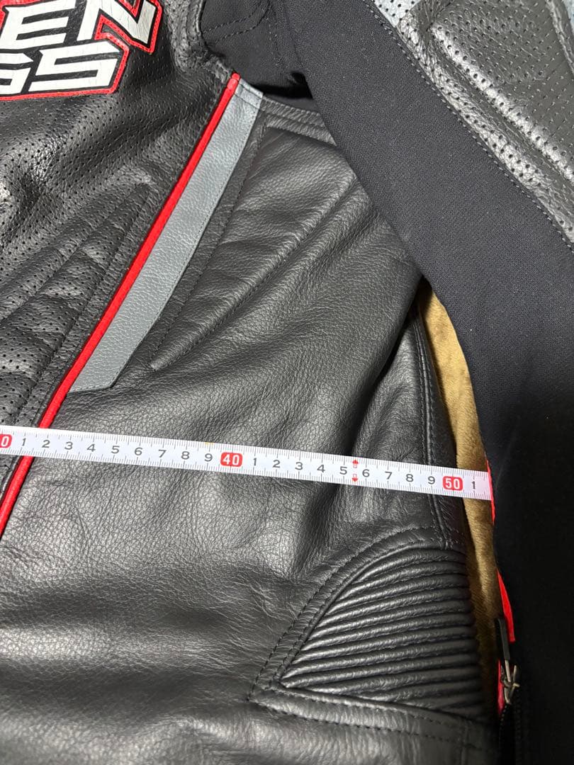 ARLEN NESS革ツナギ アレンネス レーシングスーツ54 パンチングレザー