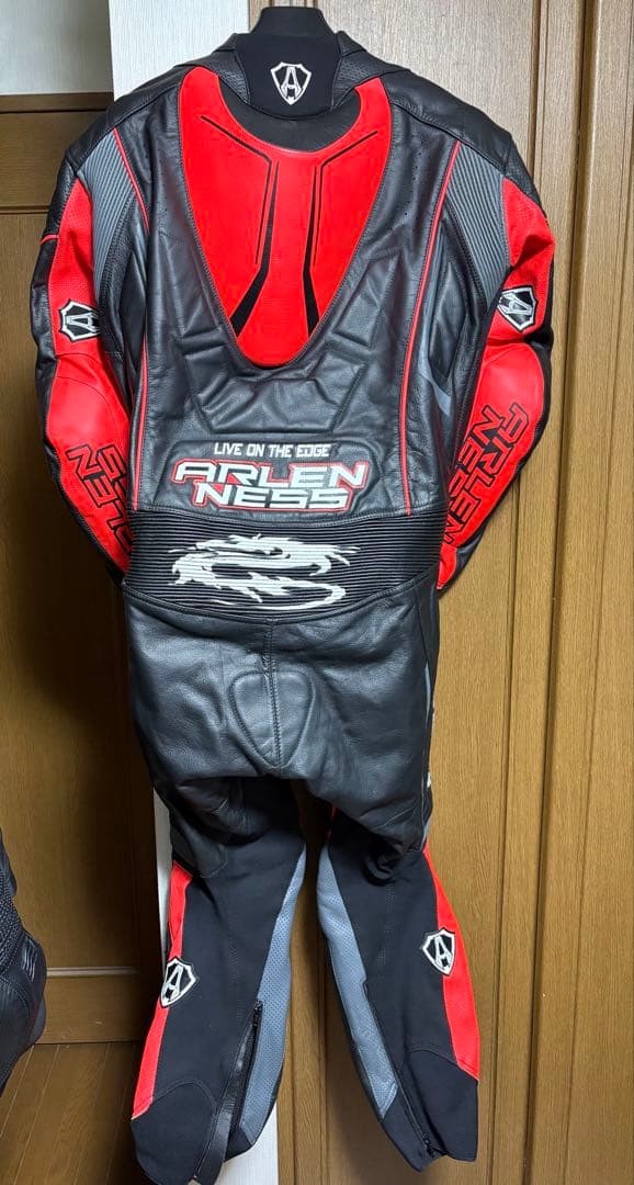 ARLEN NESS革ツナギ アレンネス レーシングスーツ54 パンチングレザー