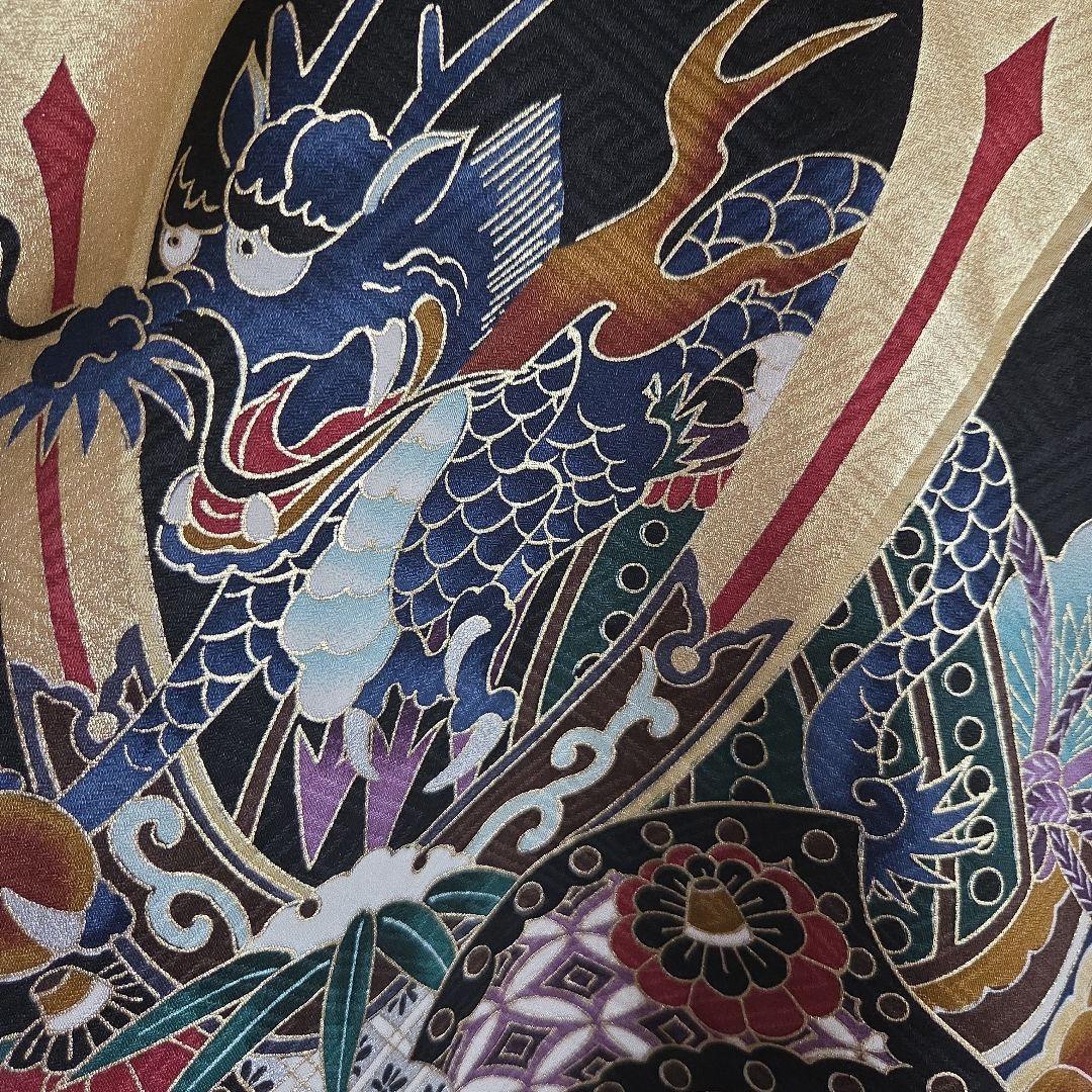 み　　No35. 正絹　男の子お祝い着物　産着長襦袢付き　七五三