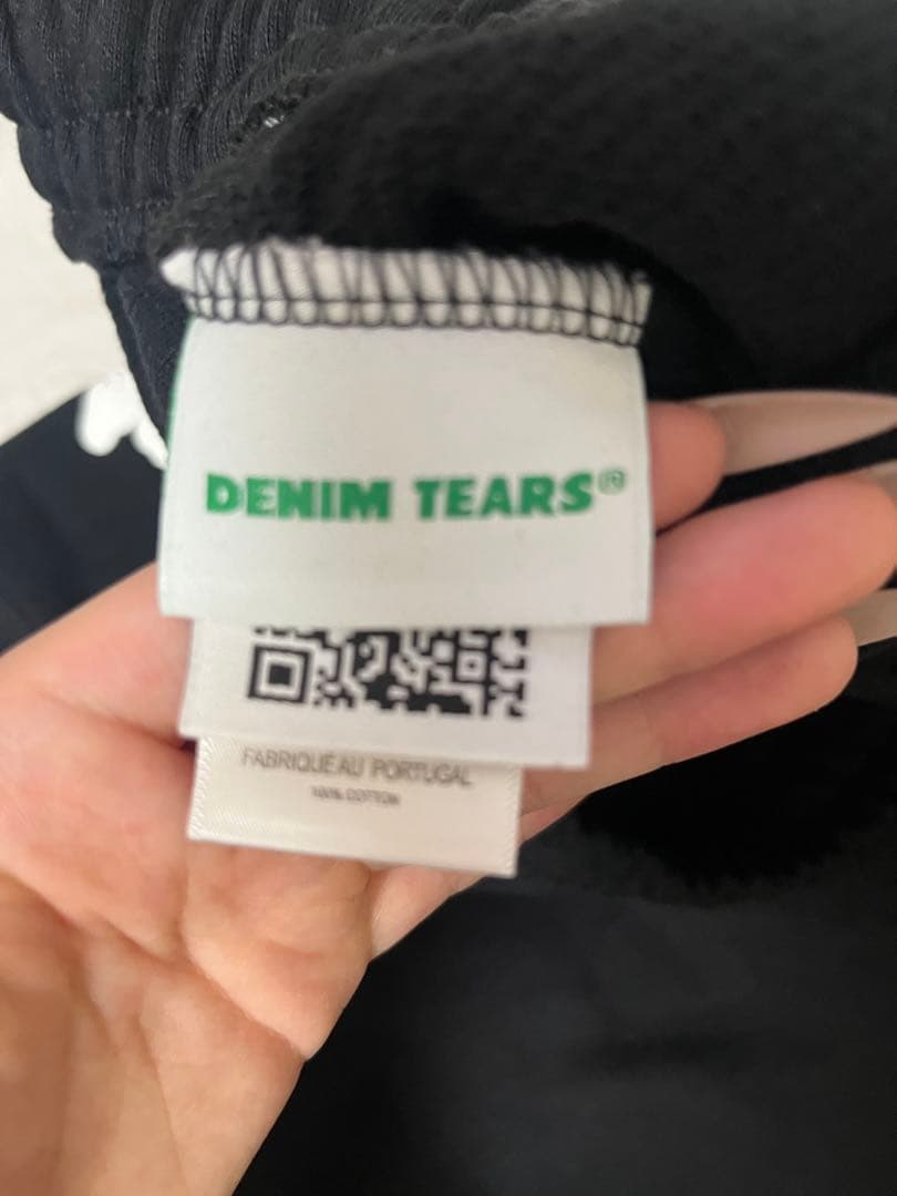 denim tears デニムティアーズ パンツ ブラック