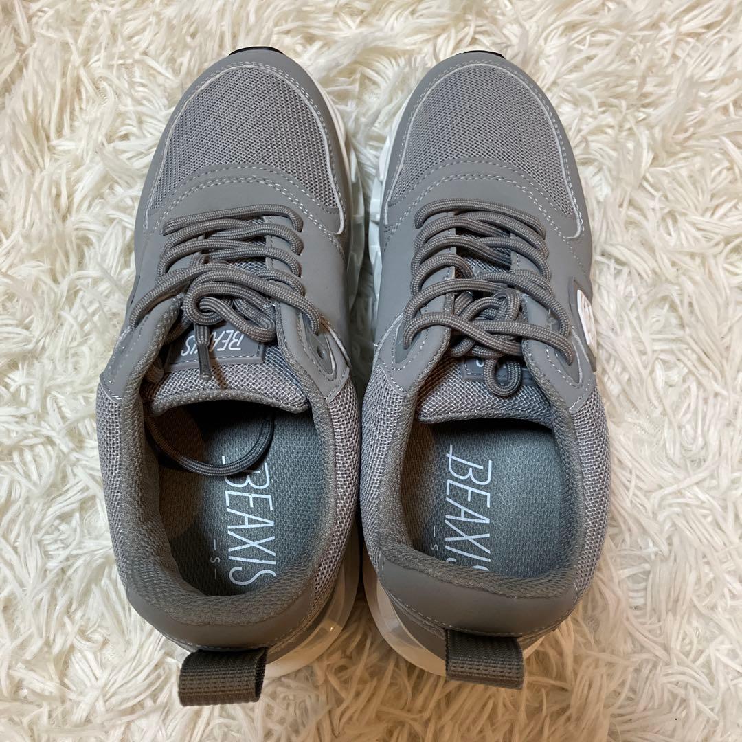 【美品】BEAXIS バランスコアスニーカー3 ダイエットシューズ　グレー