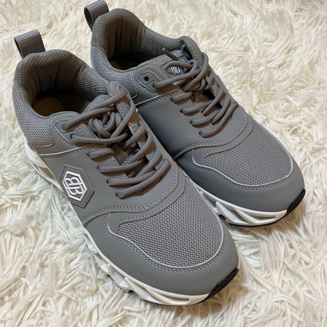 【美品】BEAXIS バランスコアスニーカー3 ダイエットシューズ　グレー