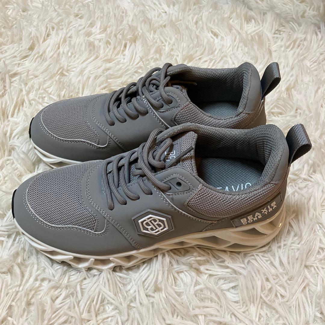 【美品】BEAXIS バランスコアスニーカー3 ダイエットシューズ　グレー