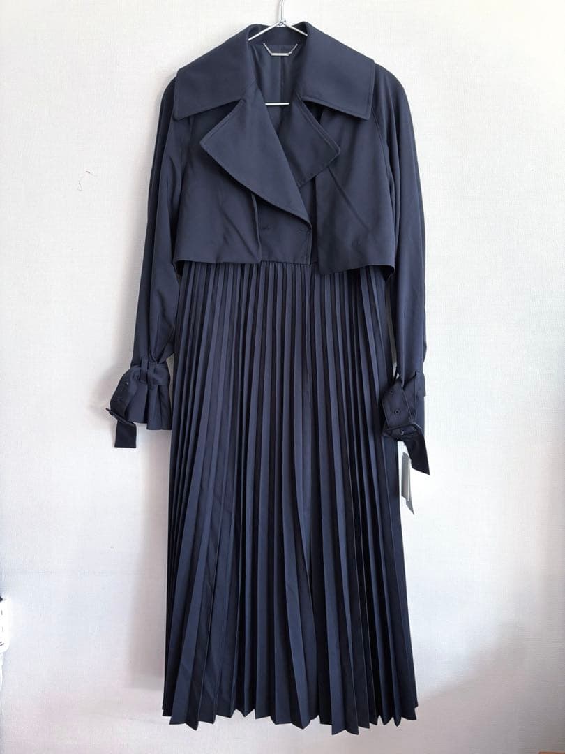 セルフォード　マルチWay トレンチコート　ボアインナー付き　紺　S 未使用