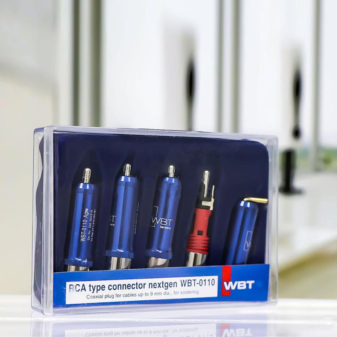 WBT-0110Ag RCAコネクター 端子は銀製　素晴らしくいい音がします。