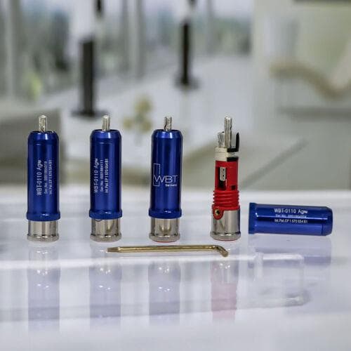 WBT-0110Ag RCAコネクター 端子は銀製　素晴らしくいい音がします。