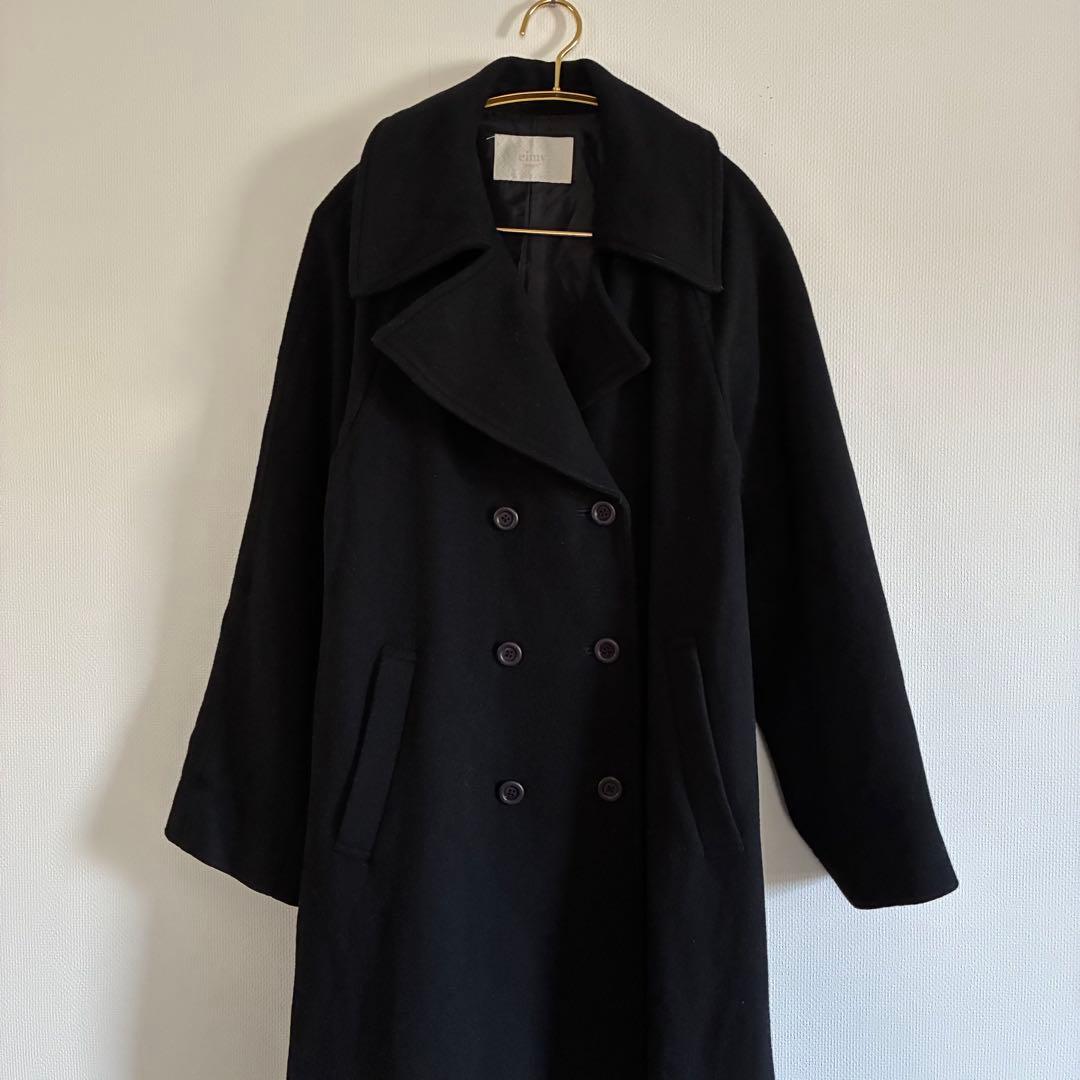 【美品】eimy istoire ロングウールコート　エイミーエストワール