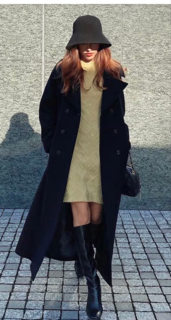 【美品】eimy istoire ロングウールコート　エイミーエストワール