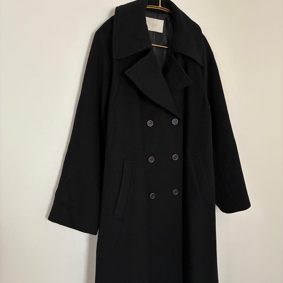 【美品】eimy istoire ロングウールコート　エイミーエストワール