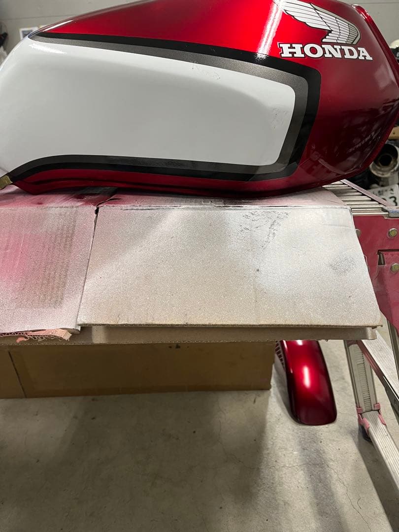 CBX400CBX550外装セット2型赤白