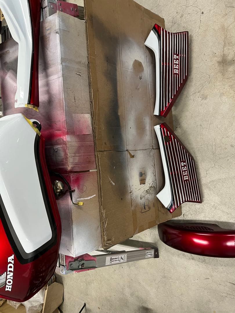 CBX400CBX550外装セット2型赤白