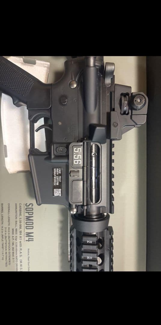 本日限定 値下げ35000→33000 次世代電動ガン　SOPMODM4エアガン