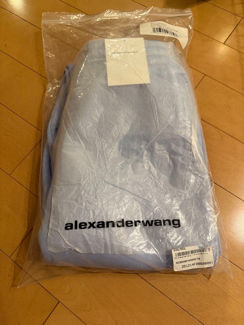 Alexanderwang ボトムスパンツ　ブルー　新品未使用１月限定値下げ中