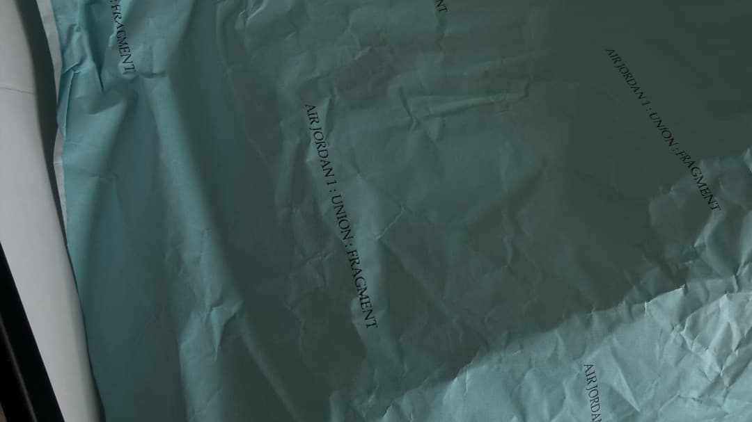 28.5cm fragment × UNION × Nike AJ1