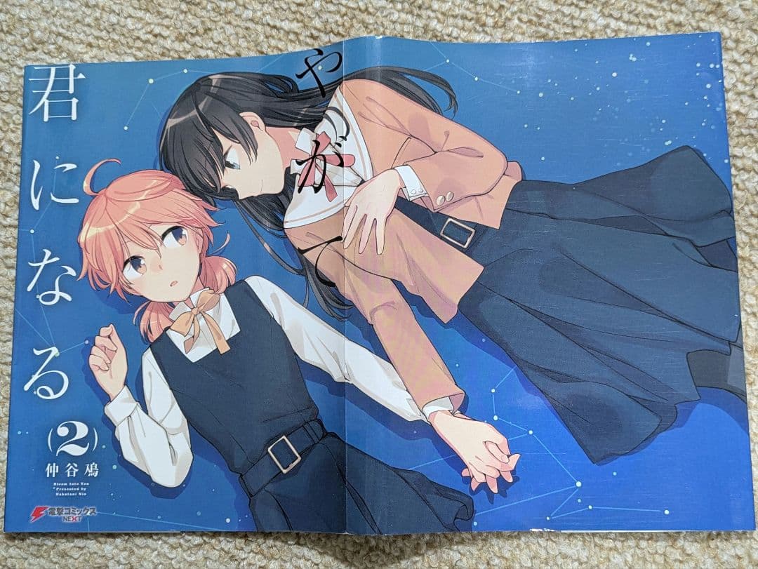 やがて君になる 2巻ゲーマーズ購入特典ブックカバー
