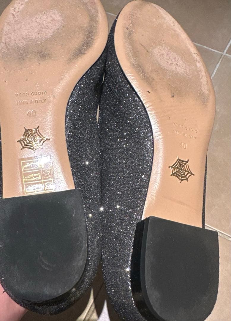 猫の顔デザイン フラットシューズ