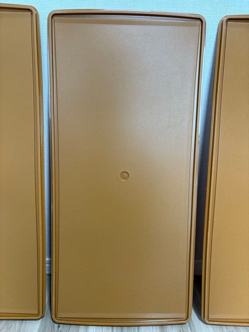 美品❕Tupperwareタッパーウェア ロングスーパーケース3個セット