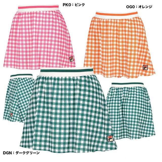 フィラ FILA レディス スコート CZ6SGW015 2026年春夏モデル