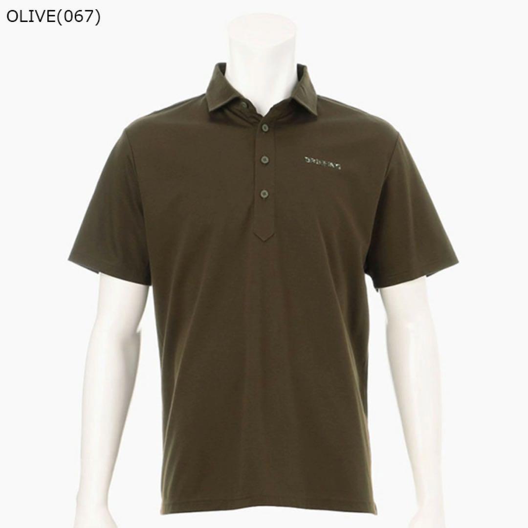 briefing ブリーフィング ポロシャツ 接触冷感 カモフラロゴ s