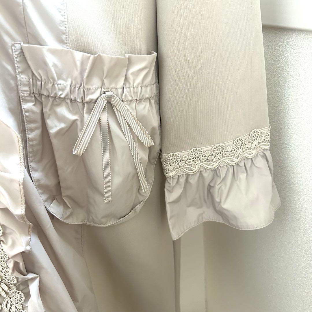 スーパービューティー　新品　42 ベージュ　コート　大人かわいい