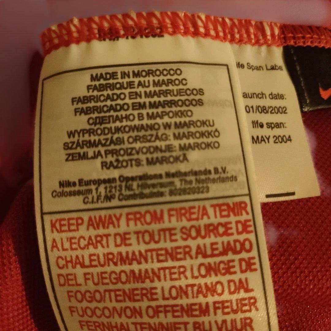 Nike刺繍 正規 Sマンチェスター プレミア腕章長袖ベッカムボーダフォン　良品