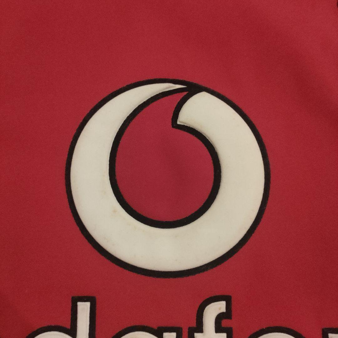 Nike刺繍 正規 Sマンチェスター プレミア腕章長袖ベッカムボーダフォン　良品