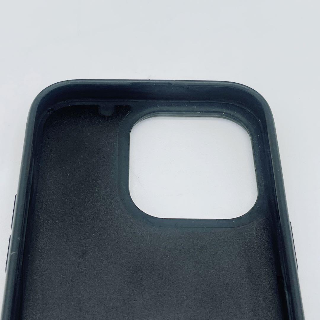 【PRADA】iPhone14 Pro用 スマホケース ブラック 三角プレート