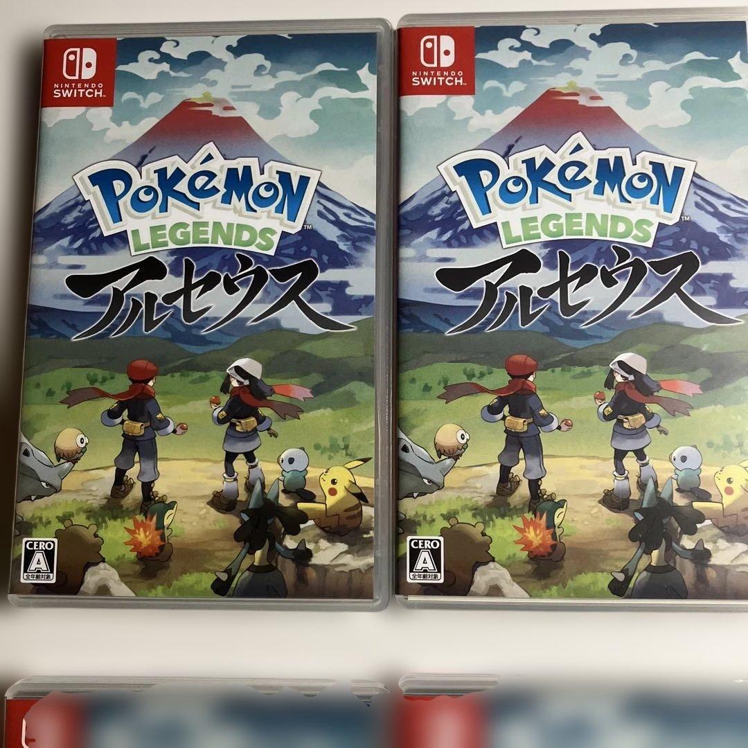 Pokemon LEGENDSアルセウス　4本セット