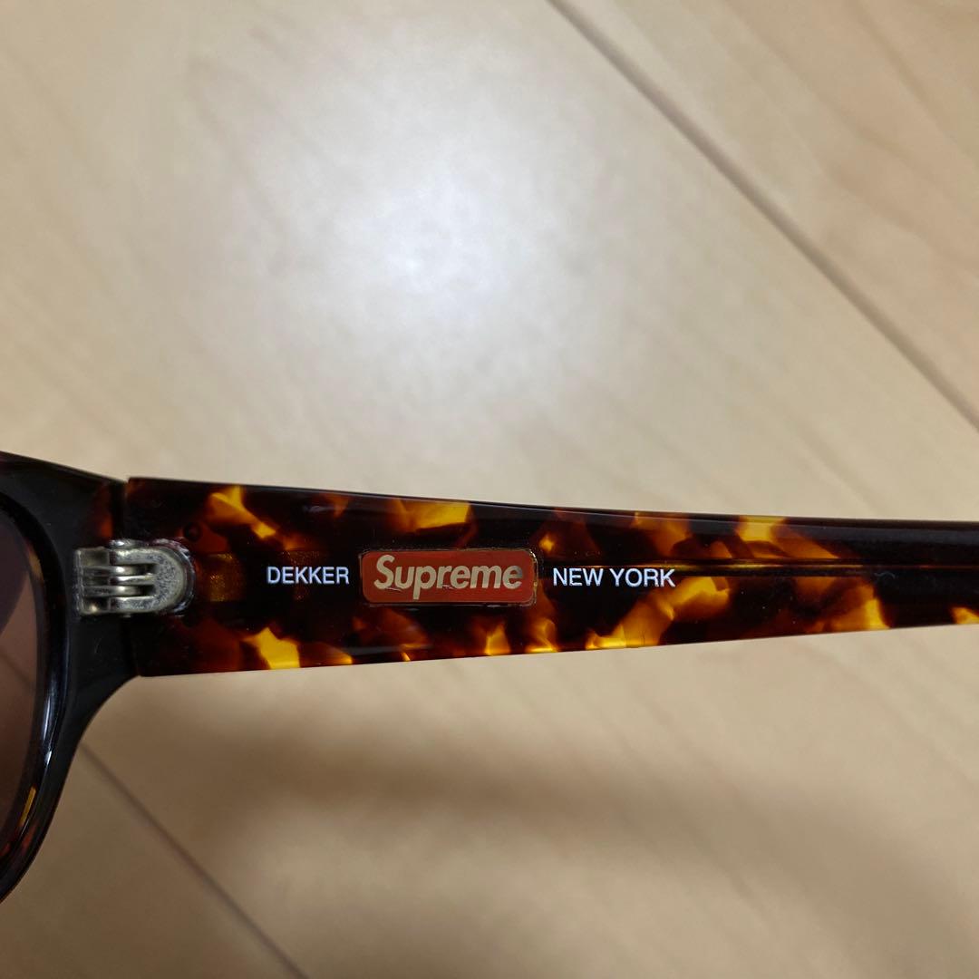 希少‼️JAPAN製supremeサングラス　鼈甲　brownレンズ