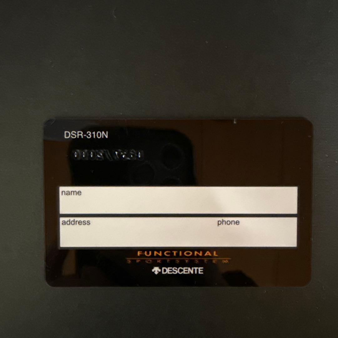 【新品未使用 】長嶋茂雄 モデル デサント 27.0 シリアルカード付き!!