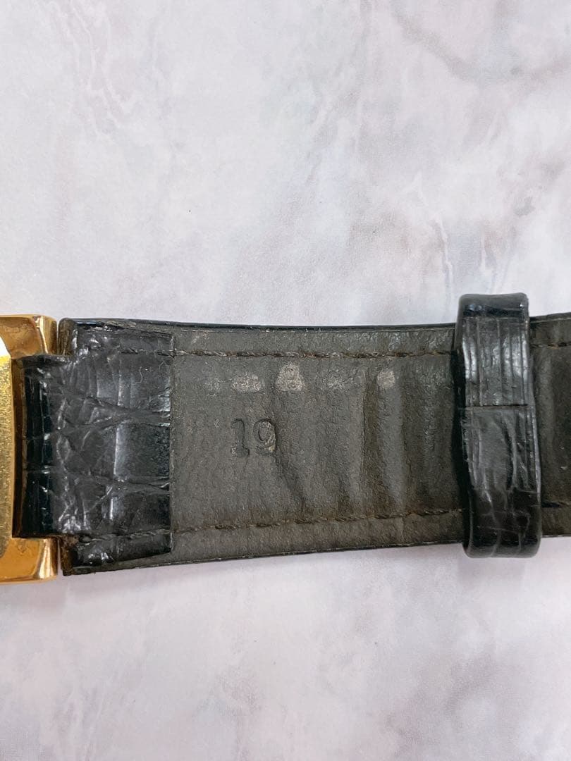 電池交換済み Christian Dior 腕時計 クォーツ ゴールド