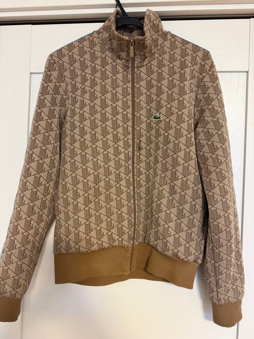 ラコステ トラックジャケット　ブラウン　S