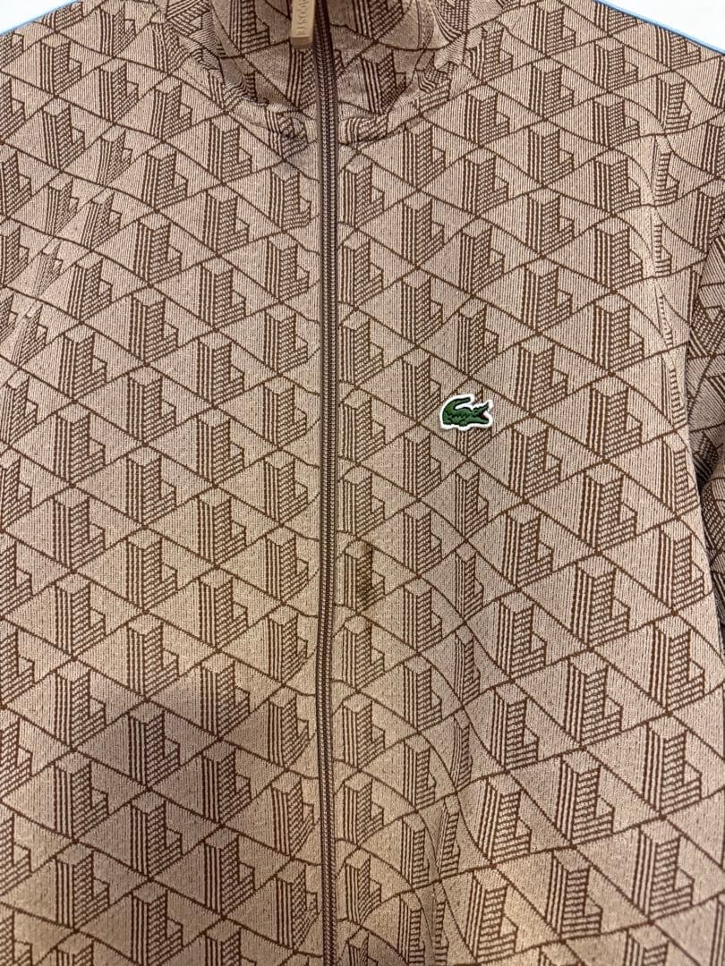 ラコステ トラックジャケット　ブラウン　S