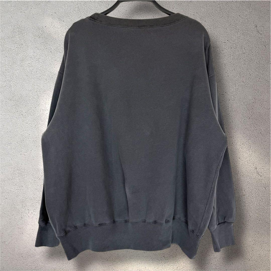 タグ類無 Whim Gazette ピグメントロゴウラケプルオーバー DG