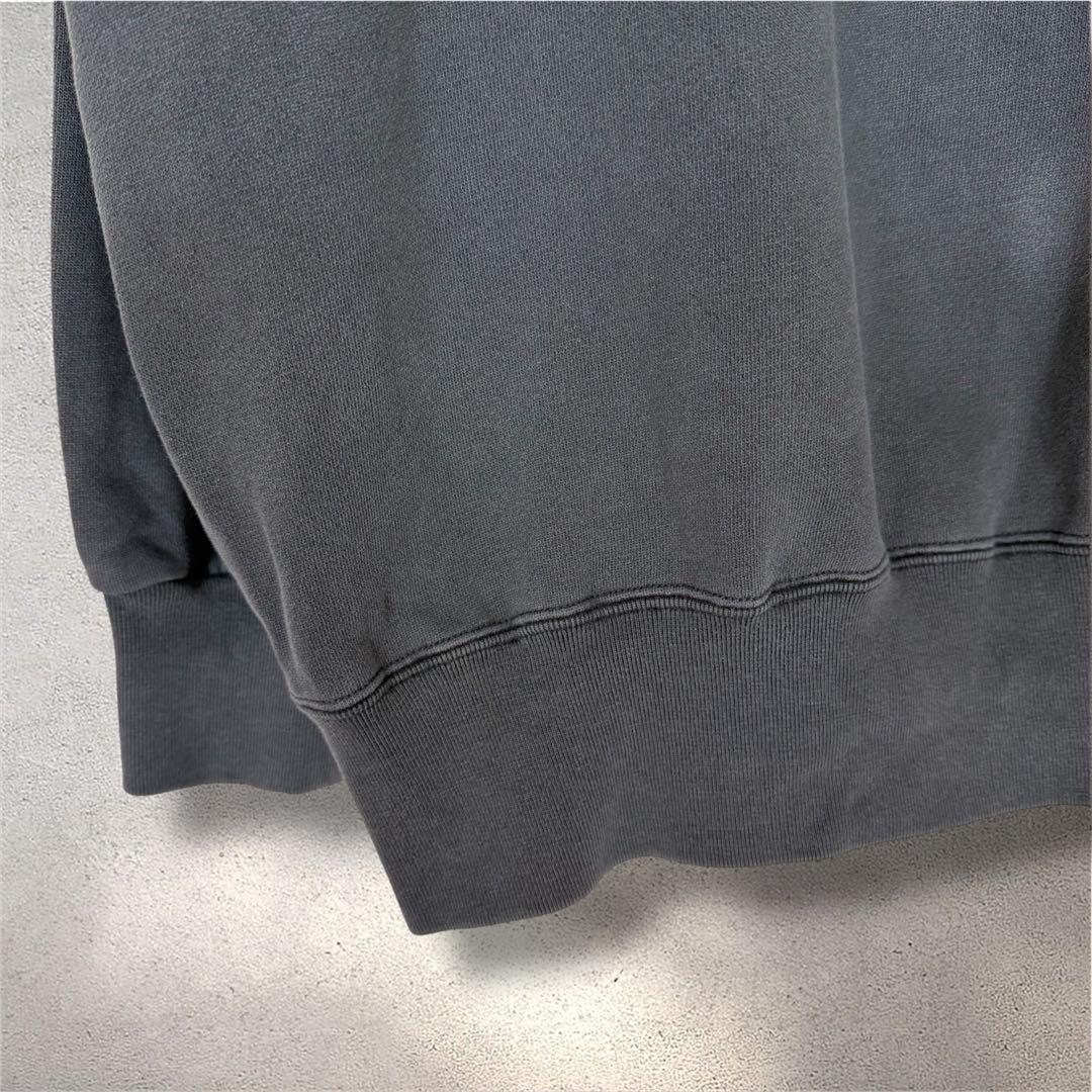 タグ類無 Whim Gazette ピグメントロゴウラケプルオーバー DG