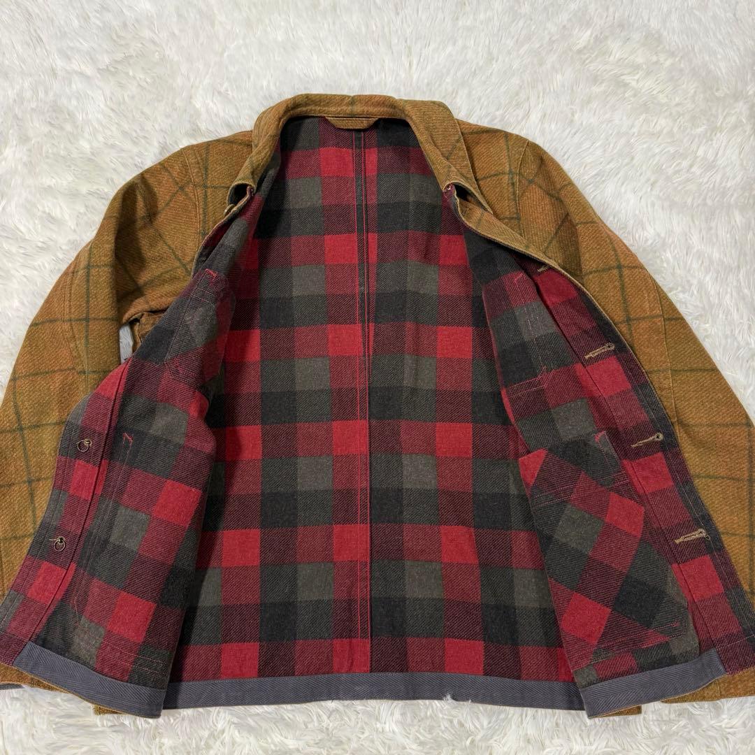 極美品✨ナイジェルケーボン フレンチワークジャケット リバーシブル カバーオール