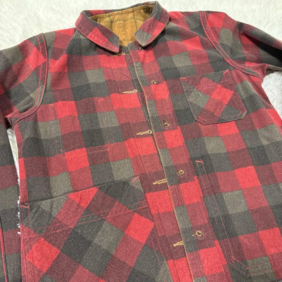 極美品✨ナイジェルケーボン フレンチワークジャケット リバーシブル カバーオール