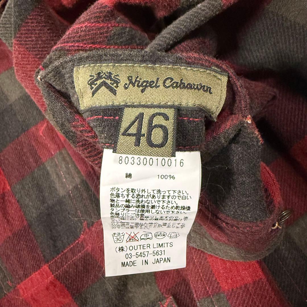 極美品✨ナイジェルケーボン フレンチワークジャケット リバーシブル カバーオール