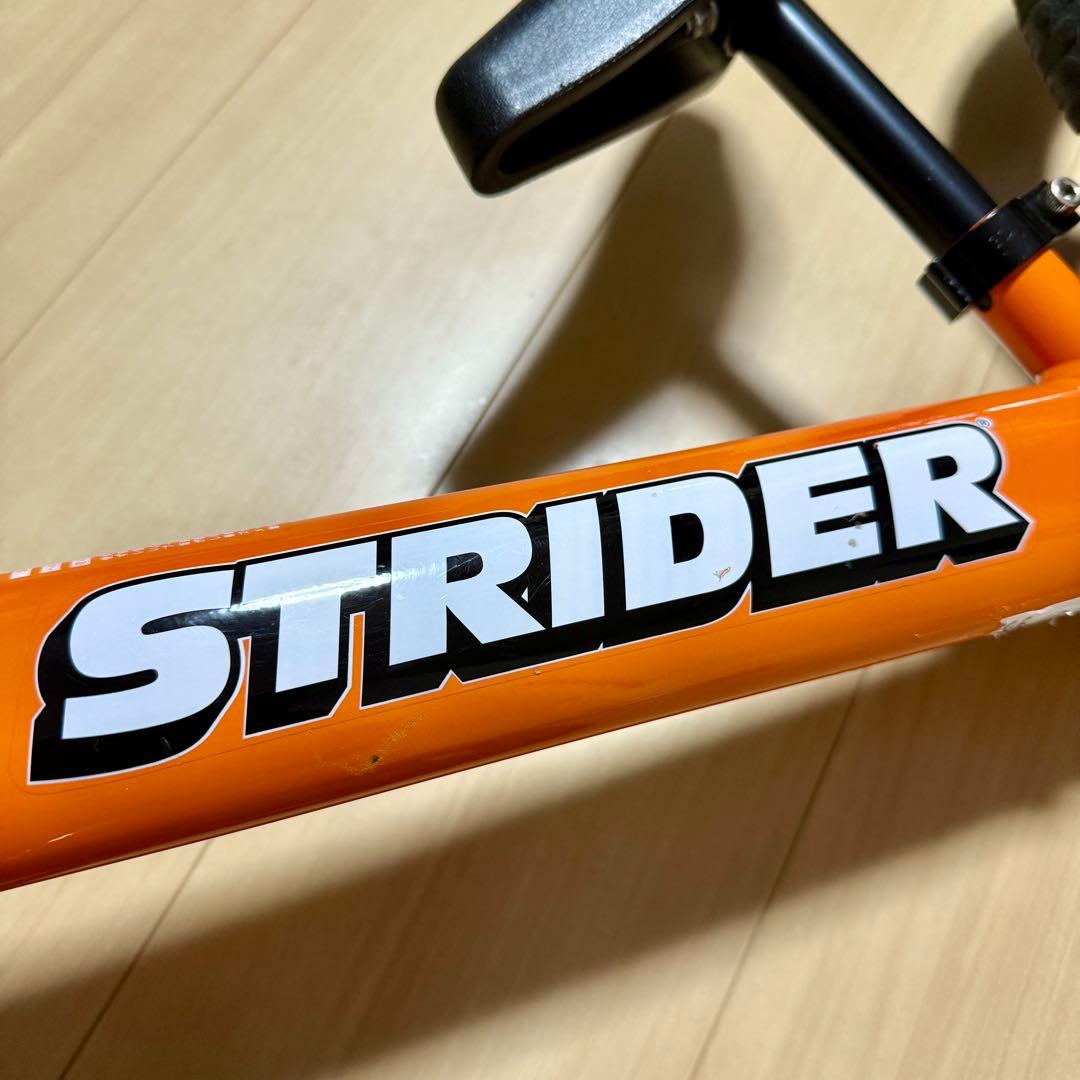 STRIDER ストライダー バランスバイク12インチ オレンジ 自転車 子ども