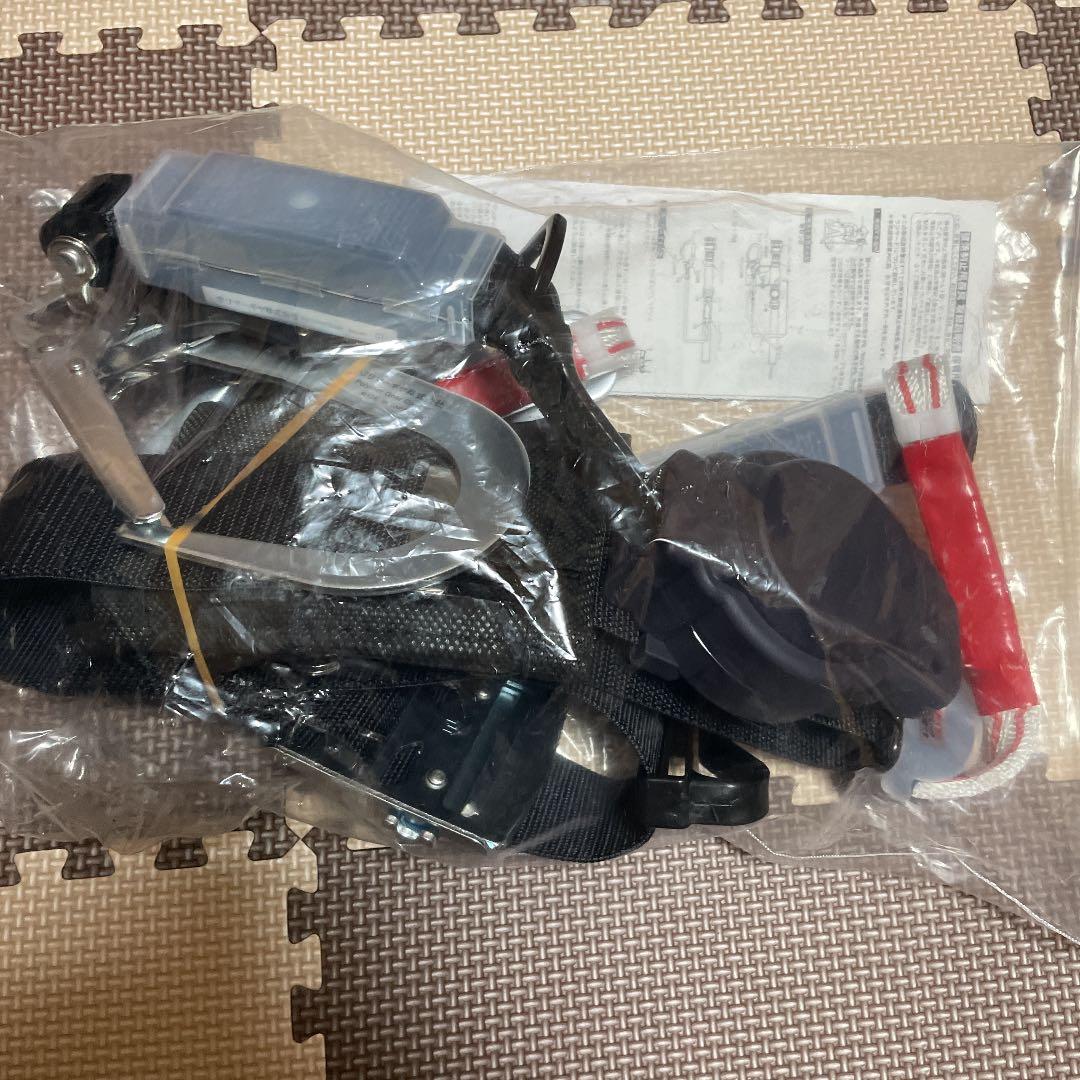 新品未使用 新規格安全帯 2丁かけ 墜落制止用器具です