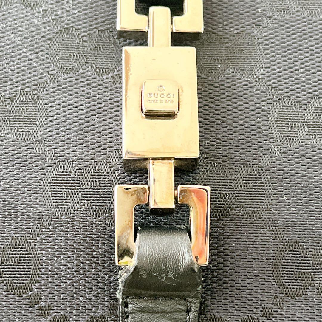 ★GUCCI★GGキャンバス ジャッキートートバッグ 黒ブラック 保存袋あり