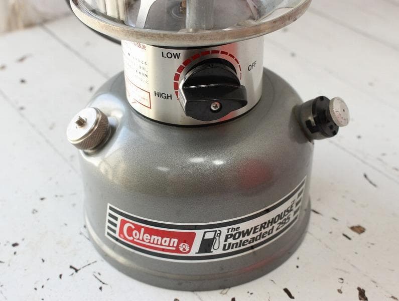 コールマン パワーハウス unleaded 295 ツーマントルガソリンランタン