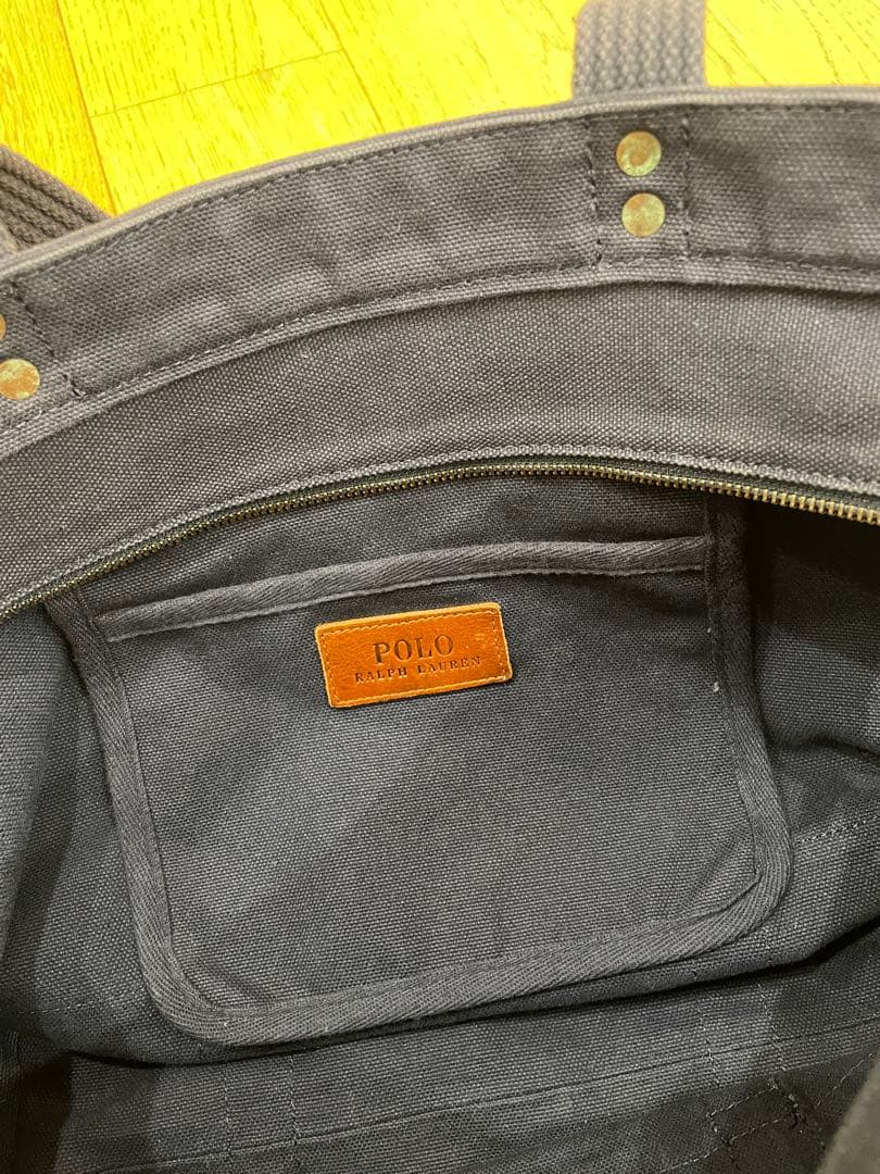 Polo Ralph Lauren ネイビー トートバッグ