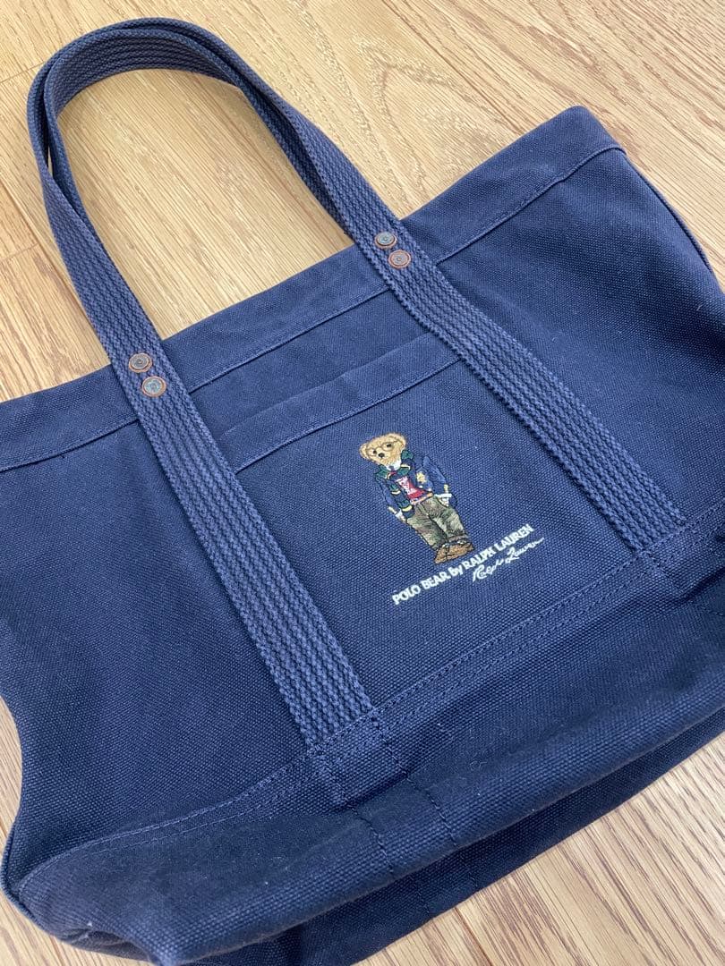 Polo Ralph Lauren ネイビー トートバッグ