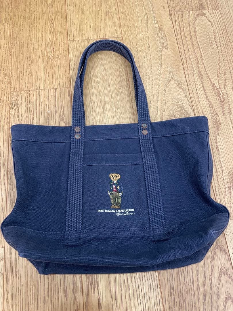 Polo Ralph Lauren ネイビー トートバッグ