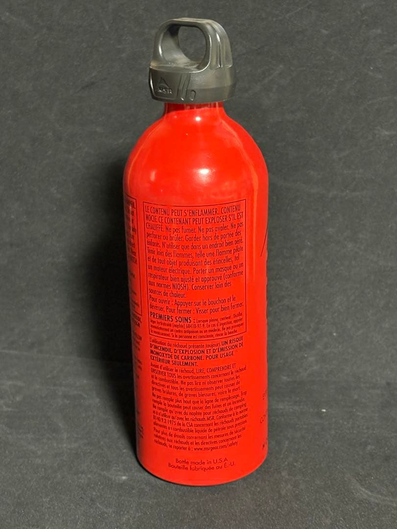 珍しいMSR FUEL BOTTLE 20oz アメリカ製　燃料　ボトル タンク